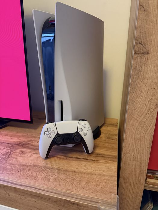Playstation 5 PS5 1TB + 1 controller alb