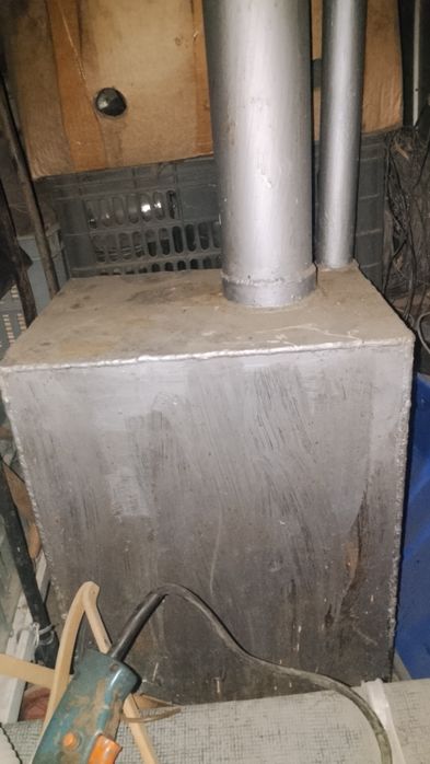 Газовый котел с горелкой