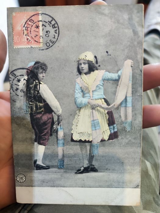 Антикварни картички от 1900г..