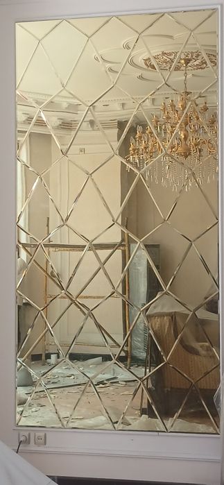 Dekorativ Oyna kesish hizmati.24/7 Rombik oyna