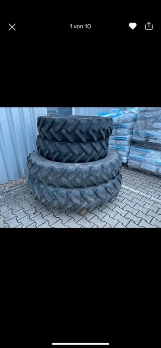 Roti tehnologice înguste subtiri tractor 12 .4 r46 12.4 r 32