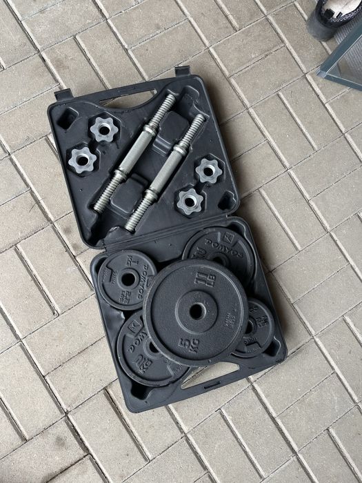 Set Gantere 20 kg + 12 kg