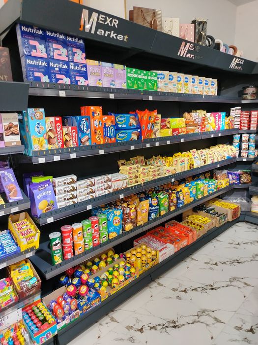 Polka stelaj metal polkalar (Rossiya)