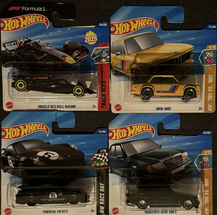 Hot Wheels, Matchbox и Minichamps