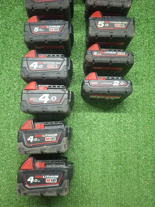 Батерии на Milwaukee 18V