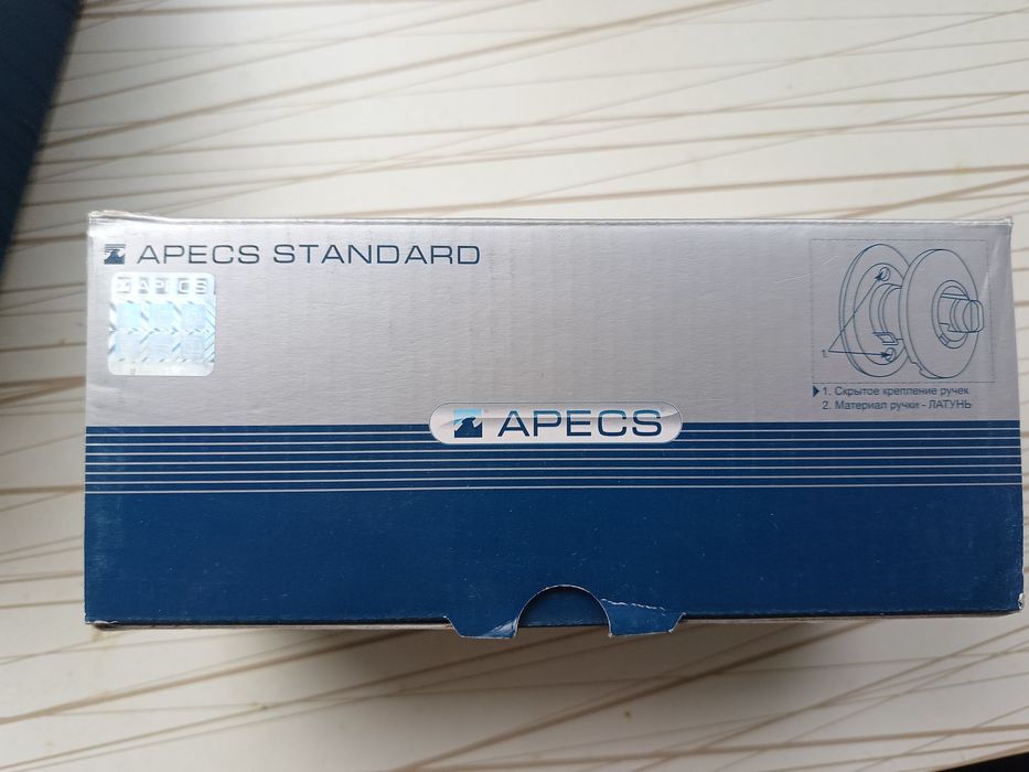 Дверные ручки с замком.