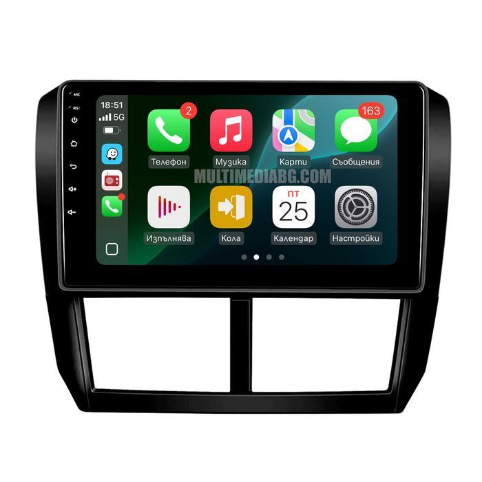 Subaru Impreza,Forester 2007 - 2012 Мултимедия Навигация Android