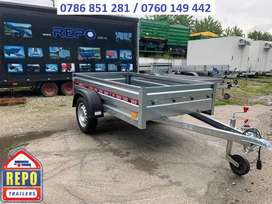 Remorca 750 kg Tandem ATV Moto Apicola Cargo Marfa Prelata 3000 X 1600