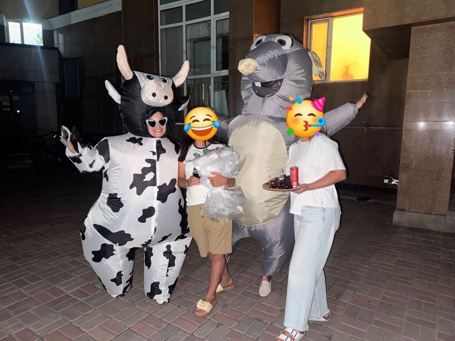От 3 333 тг Надувной костюм КОРОВЫ