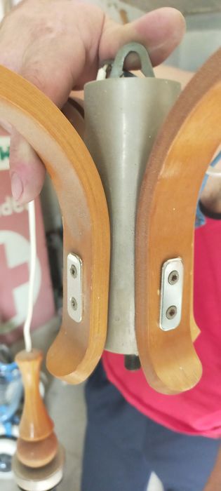 Ретро люстра в рабочем состоянии в упаковке