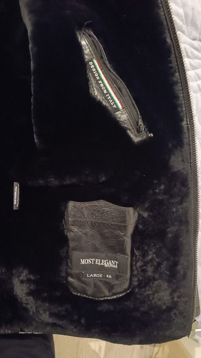 Продам кожаную дубленку