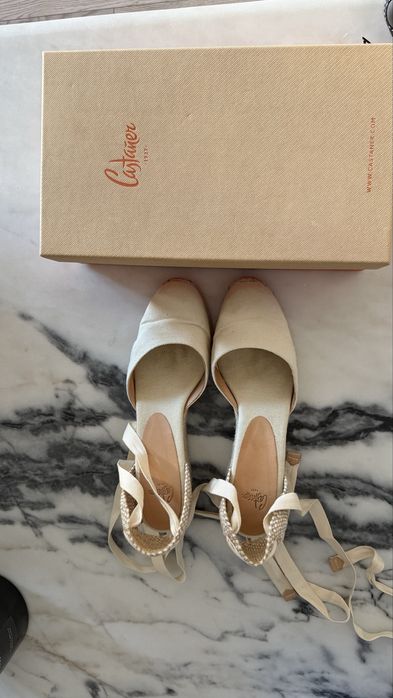 Castañer Carina 70 mm ivory 40 номер