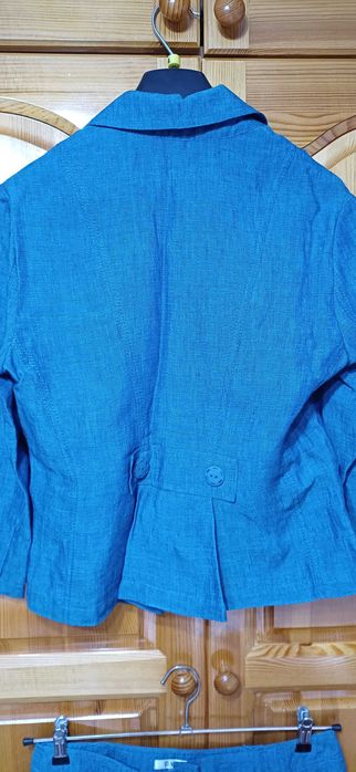 Разкошен Костюм на DANINI от Висококачествен ЛЕН ! НОВ с Етикет!№БГ46