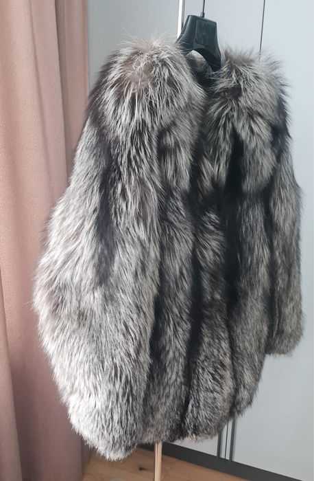 Шуба из чернобурки