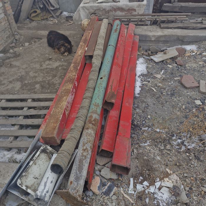 Ворота калитка стойки металл