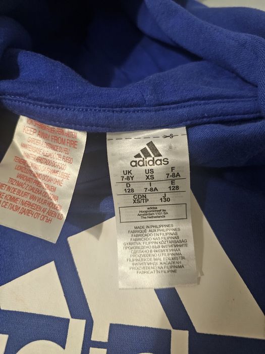 Vand hanorac Adidas  copii 7-8 ani