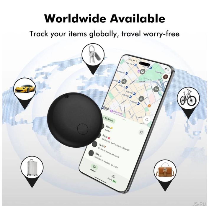 Мини-GPS-локатор для Apple, Android
