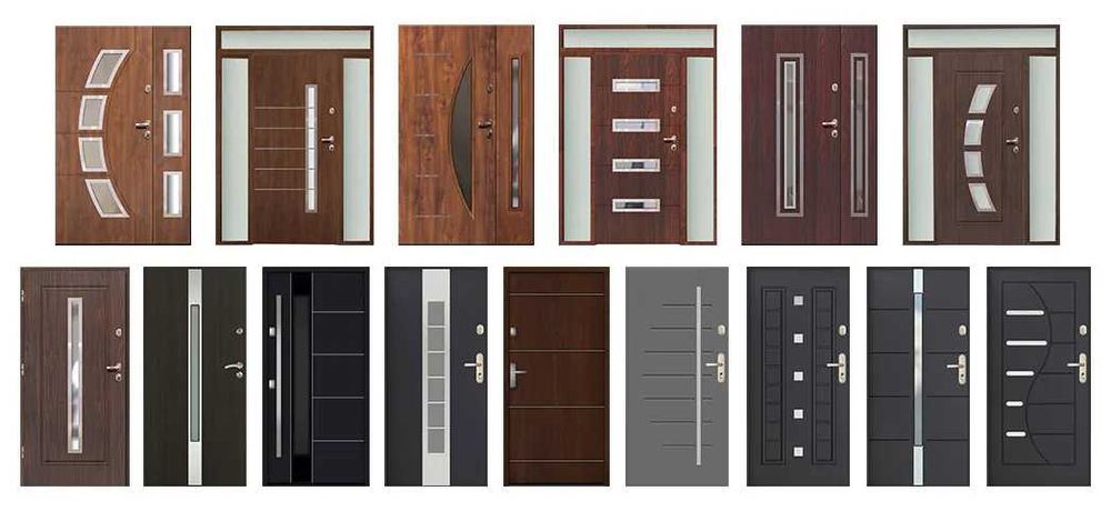 Межкомнатные Мдф двери Входные двери Temir Mdf eshiklar Металлические