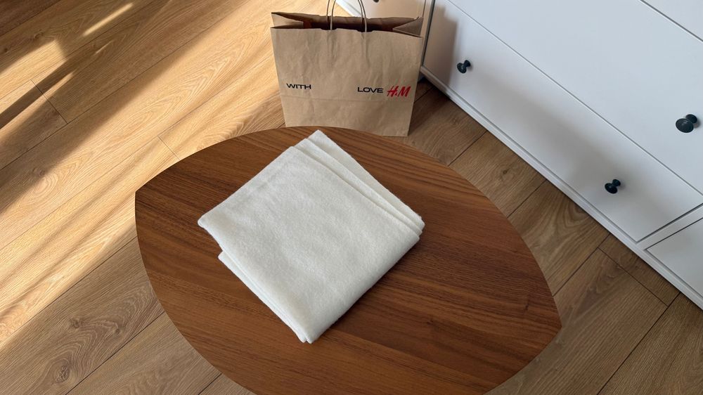 НОВО H&M Premium шал 100% кашмир