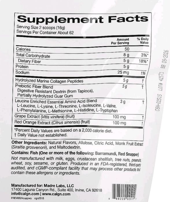 ДОСТАВКИ НЕТ California коллаген килограмм пребиотики Made in USA