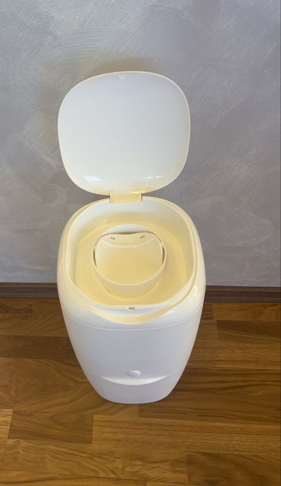 Херметичен кош за пелени Angelcare Бял