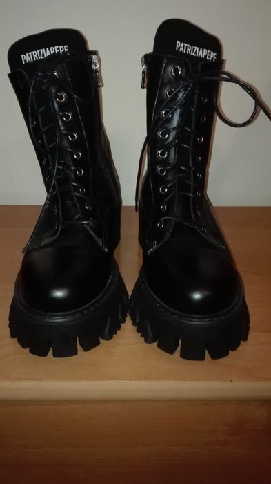 Боти от естествена кожа  Patrizia Pepe