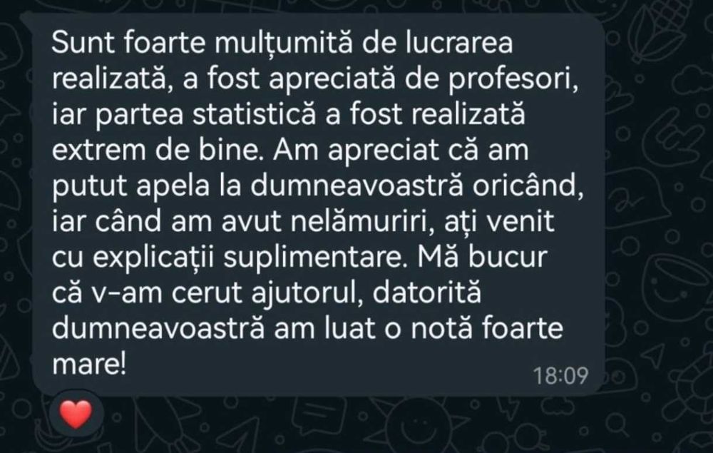 Suport academic, tehnoredactare lucrari, cercetari, analiza statistica SPSS licenta