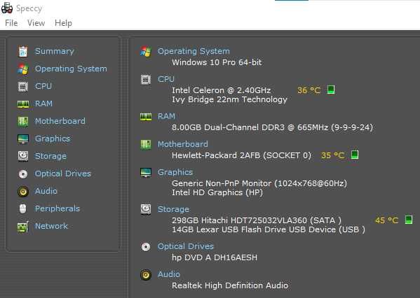 Kомпютър HP 110-320fb, HDD 320GB, 8 GB RAM