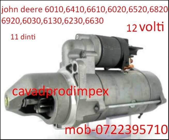 Electromotor tractor nou John Deere 11dinti BOSCH putere 4-4,2kw 12 v
