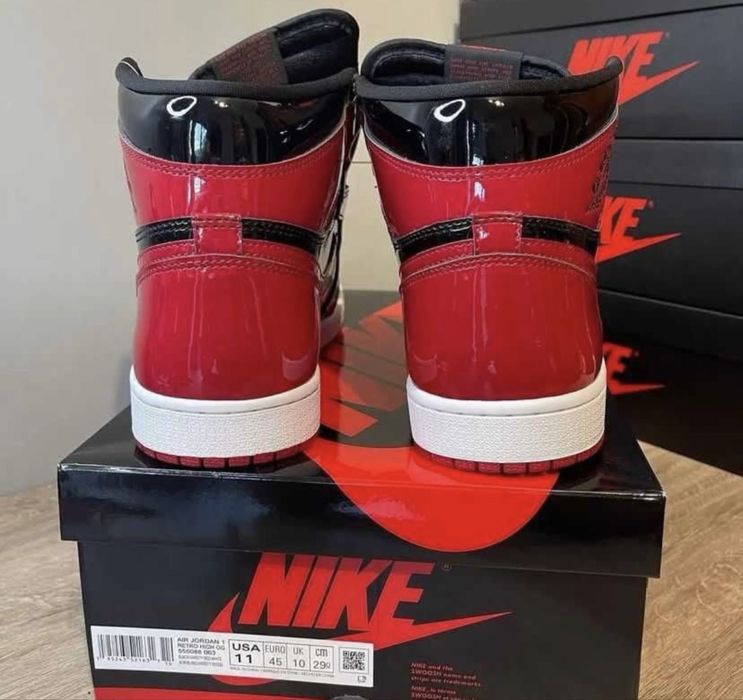 Jordan 1 patent bred