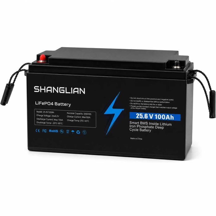 Акумулатор LIFEPO4 24V 100Ah - нов с 1година гаранция