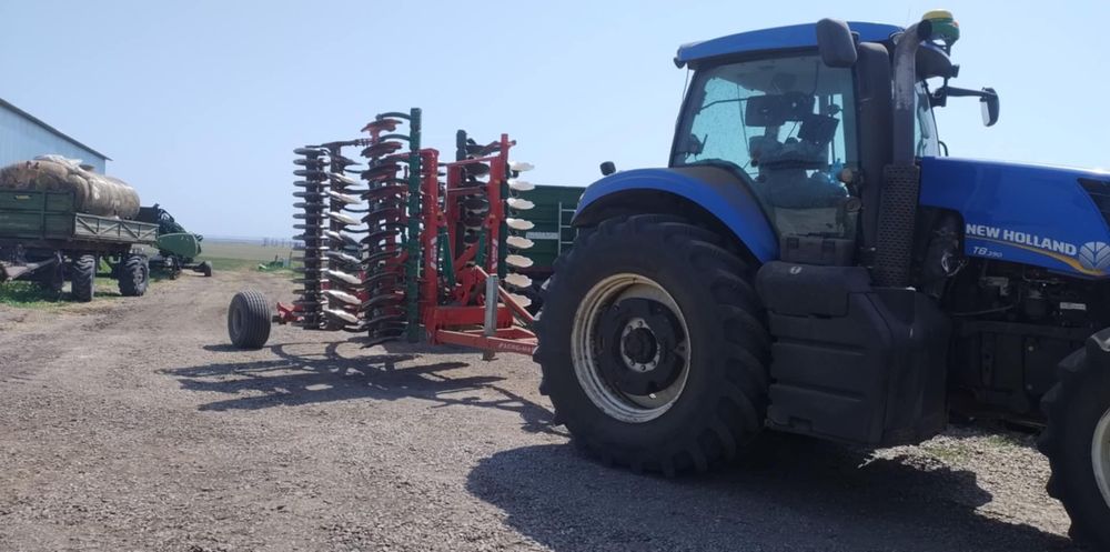 TerraDisc agromasz5 metri si grubber unia