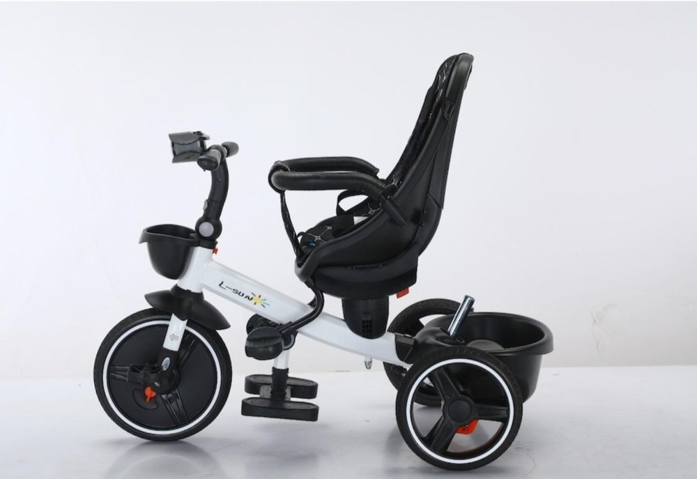 Tricicleta Multifunctionala pentru Copii, Scaun Reversibil, Multicolor