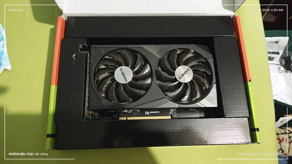 Placa video GigaByte Nvidia RTX 3060 12 GB aproape ca nouă