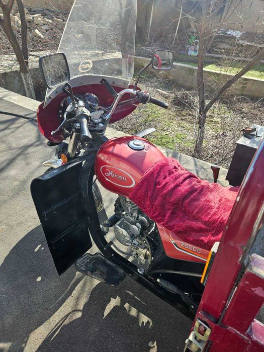 Mototsikl ELDOSH CC200 xolati zo'r