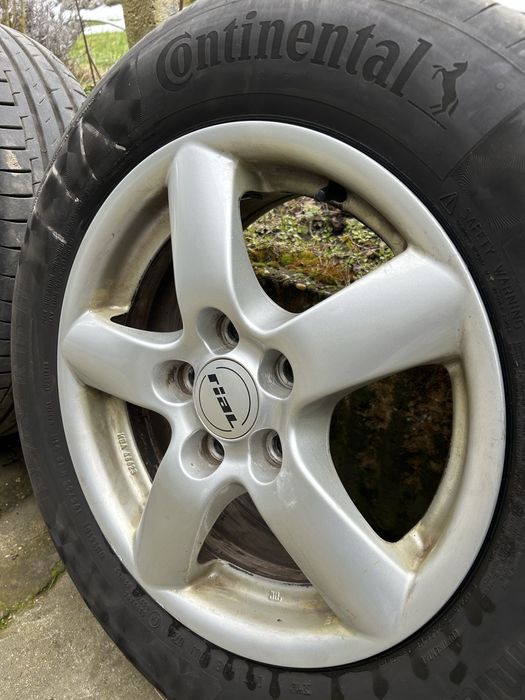 Джанти REAL 15 5×108 с летни гуми Continental