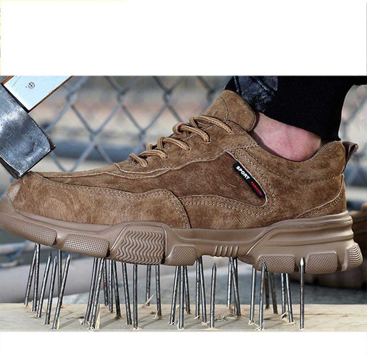 Работни Защитни Обувки с Метално Предпазно Бомбе, Модел-663