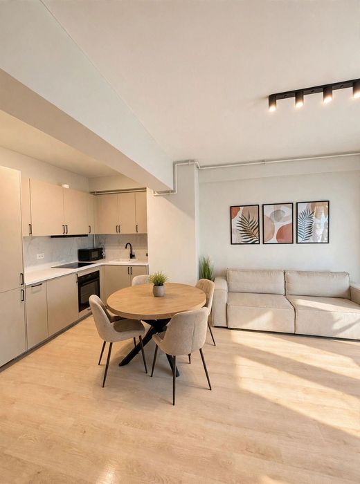 Apartament 2 camere | Prima închiriere | Terasă 20 mp | Piscină privată | Parcare subterană