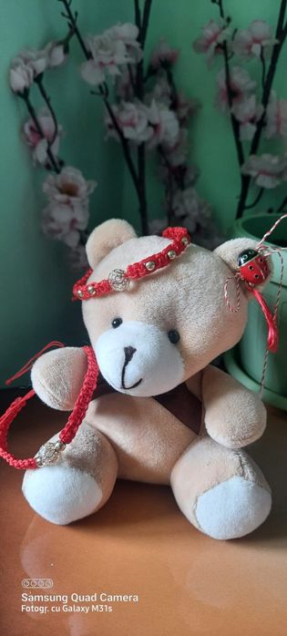 Brățari dama,cu bilute aurii din oțel inoxidabil