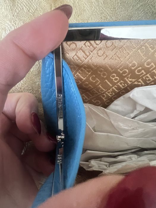 Несесер Petek естествена кожа