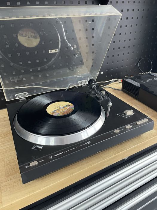 Pickup pioneer pl 500x direct drive automat cu doza ortofon sma 8