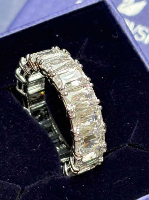 Inel Swarovski Matrix Vittore Baguette - nou, in cutie