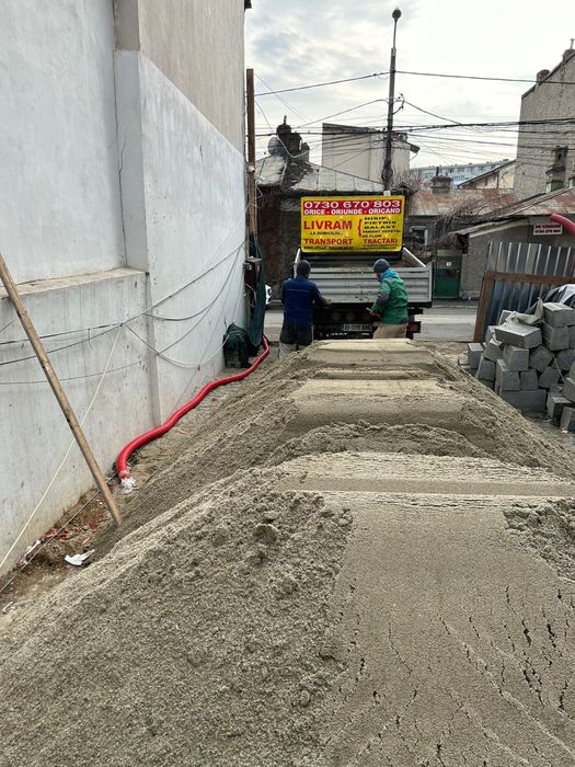 Nisip balast pietris de drum,pamant vegetal(comuna berceni,Vidra/colibasi/comana/jilava/1 decembrei/darasti-magurele/bragadiru/