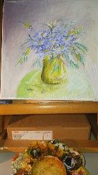 Tablo pictat manual ulei/panza 20/20