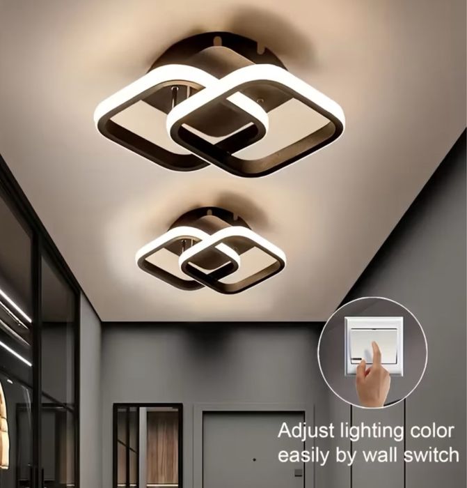 Plafonieră LED 12W cu iluminat dublu – NOUĂ, sigilată – 11,2 inch