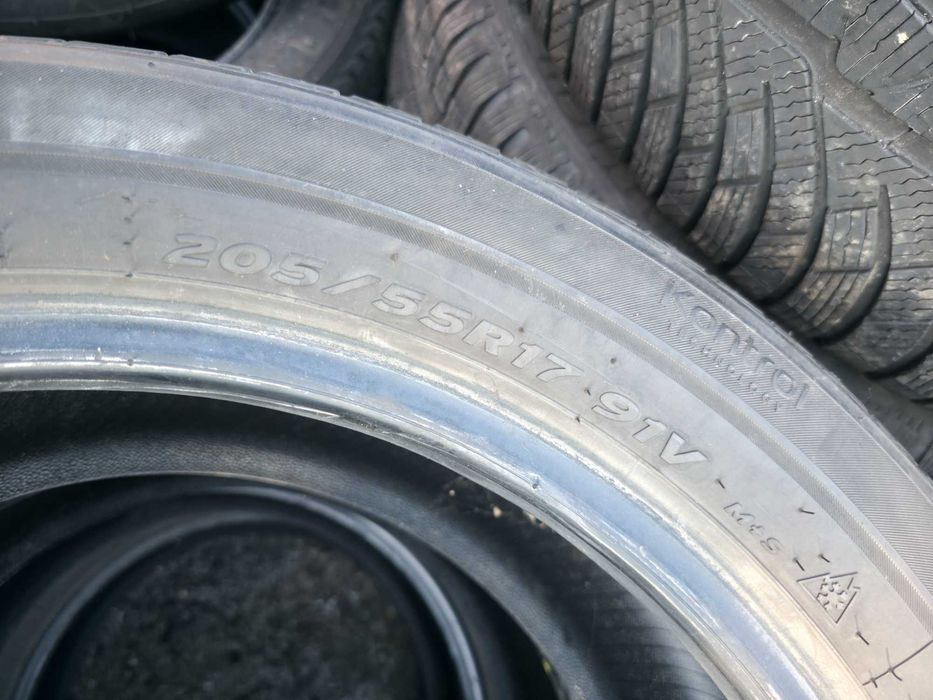 4 Anvelope VARA IARNA 4S 4 Sezoane - 205/55/17 91V - Hankook - Stare F BUNA - DOT 2022 !