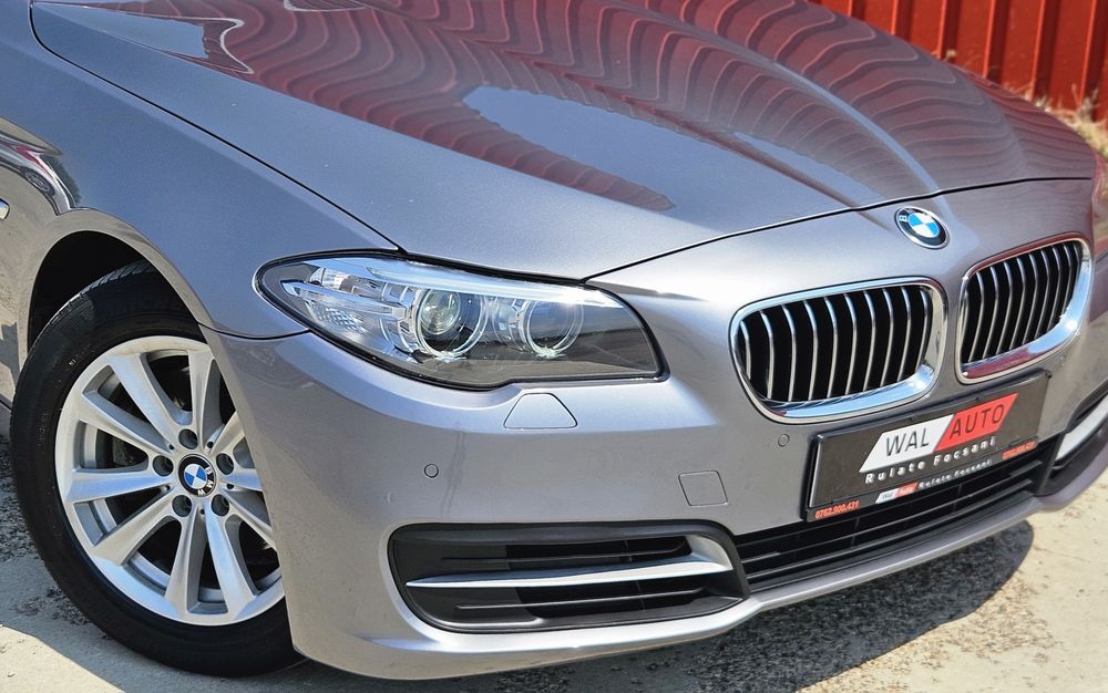 Bmw 520D 150 cp Euro 6 2015.05  Cutie Automata 8+1 Xenon+ Led Navi Mare -Piele-Jante R17-Clima