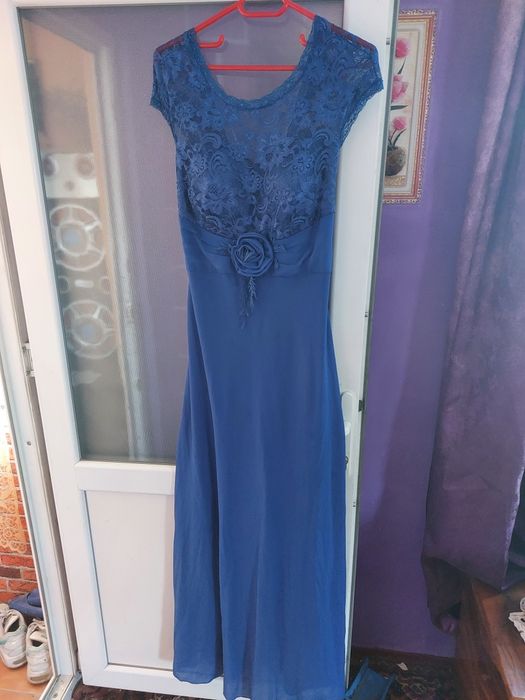 Rochie lunga albastra