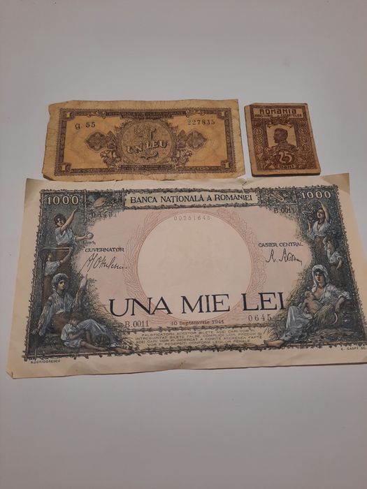 Bancnote vechi românești anii '40