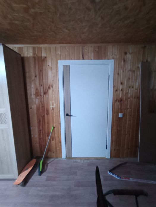 Установка дверей.